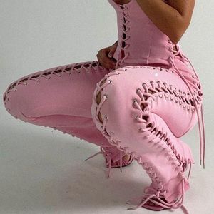 Hidden Cult Wynn lace up pants NEVER WORN!